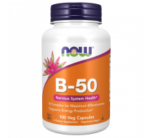 Комплекс B‑витаминов B‑50, B‑50,  Now Foods, 100 таблеток