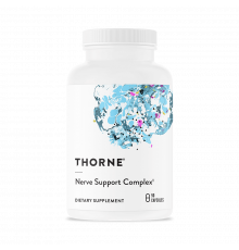 Комплекс для поддержки нервов и мозга, Nerve Support Complex (Neurochondria), Thorne Research, 90 капсул