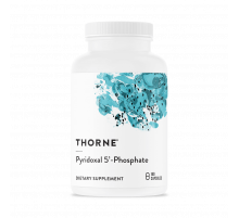 Витамин B6, Пиридоксаль-5-фосфат, Pyridoxal 5'-Phosphate, Thorne Research, 180 капсул