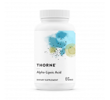 Альфа-липоевая кислота, Alpha-Lipoic Acid, Thorne Research, 60 капсул
