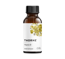 Витамин Д, Vitamin D, Thorne Research, 1 жидкая унция, 30 мл