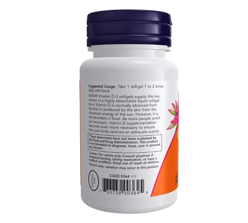 Витамин D-3 400 IU, Vitamin D-3 400 IU, Now Foods,180 гелевых капсул Витамин D-3 400 IU, Vitamin D-3 400 IU, Now Foods,180 гелевых капсул