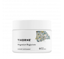 Бисглицинат магния, Magnesium Bisglycinate, Thorne Research, NSF Certified for Sport, 187 г.