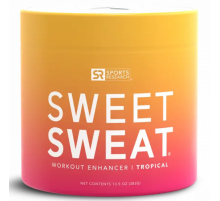 Спортивная мазь с тропическим ароматом, Jar XL Tropical, Sweet Sweat, 383 г.