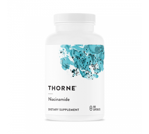 Витамин РР (В3) Ниацинамид, Niacinamide, Thorne Research, 180 капсул Витамин РР (В3) Ниацинамид, Niacinamide, Thorne Research, 180 капсул