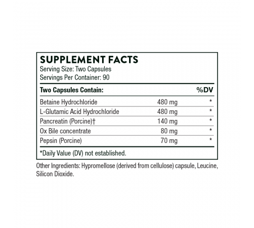 Комплекс пищеварительных ферментов, Advanced Digestive Enzymes, Thorne Research, 180 капсул Комплекс пищеварительных ферментов, Advanced Digestive Enzymes, Thorne Research, 180 капсул