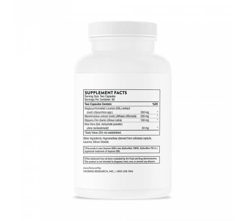 Комплекс для ЖКТ, GI Relief (GI-Encap), Thorne Research, 180 капсул Комплекс для ЖКТ, GI Relief (GI-Encap), Thorne Research, 180 капсул