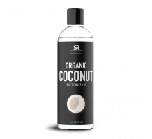 Фракционированное органическое кокосовое масло, Coconut Oil Fractionated Organic, Sports Research, 473 мл