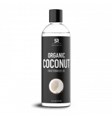 Фракционированное органическое кокосовое масло, Coconut Oil Fractionated Organic, Sports Research, 473 мл