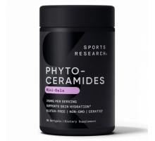 Фитокерамиды 350 мг, Phytoceramides 350 mg, Sports Research, 30 желатиновых капсул
