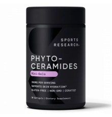 Фитокерамиды 350 мг, Phytoceramides 350 mg, Sports Research, 30 желатиновых капсул