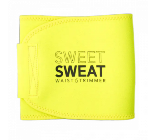 Термопояс на талию, Neon Yellow Waist Trimmer, Sweet Sweat, M Термопояс на талию, Neon Yellow Waist Trimmer, Sweet Sweat, M