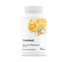 Комплекс с куркумином, Curcumin Phytosome (Meriva 500-SF), Thorne Research, 60 капсул
