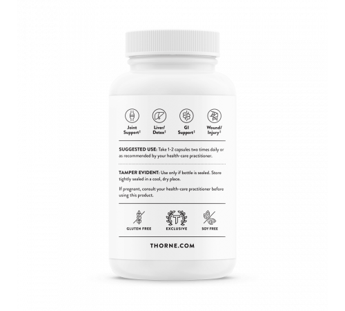 Комплекс с куркумином, Curcumin Phytosome (Meriva 500-SF), Thorne Research, 60 капсул