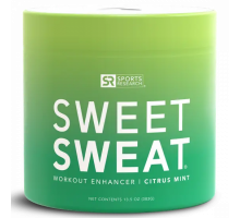 Спортивная мазь с ароматом цитруса, Jar XL Citrus Mint, Sweet Sweat, 383 г.