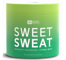 Спортивная мазь с ароматом цитруса, Jar XL Citrus Mint, Sweet Sweat, 383 г.