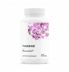 Ресверацель, ResveraCel, Thorne Research, 60 капсул