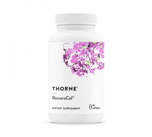 Ресверацель, ResveraCel, Thorne Research, 60 капсул