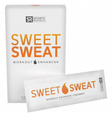 Спортивная мазь с ароматом кокоса в пакетиках, Coconut Packet Box, Sweet Sweаt, 300 г.