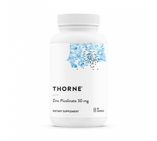 Пиколинат Цинка 30мг, Zinc Picolinate 30mg, Thorne Research, 60 капсул Пиколинат Цинка 30мг, Zinc Picolinate 30mg, Thorne Research, 60 капсул