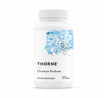 Пиколинат хрома, Chromium Picolinate, Thorne Research, 60 капсул
