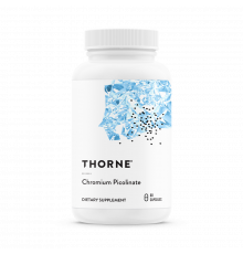 Пиколинат хрома, Chromium Picolinate, Thorne Research, 60 капсул