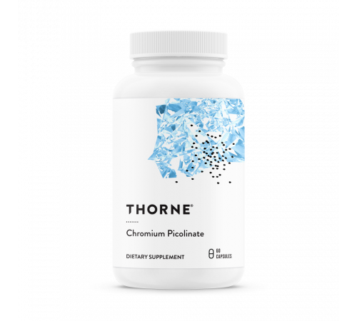 Пиколинат хрома, Chromium Picolinate, Thorne Research, 60 капсул Пиколинат хрома, Chromium Picolinate, Thorne Research, 60 капсул