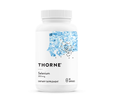 Селен, Selenium, Thorne Research, 60 капсул