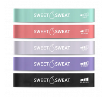Резинки для фитнеса, Mini Loop Fitness Bands, Sweet Sweat, 5 шт.