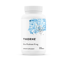 Пиколинат Цинка 15мг, Zinc Picolinate 15mg, Thorne Research, 60 капсул