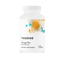 Омега плюс ЭПК и ДГК, Omega Plus (EPA & GLA), Thorne Research, 90 капсул
