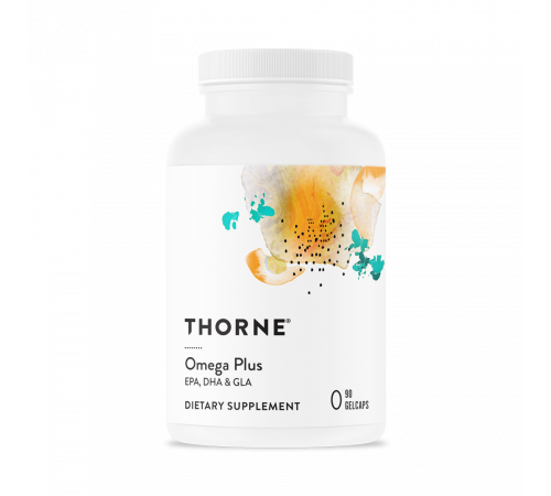 Омега плюс ЭПК и ДГК, Omega Plus (EPA & GLA), Thorne Research, 90 капсул Омега плюс ЭПК и ДГК, Omega Plus (EPA & GLA), Thorne Research, 90 капсул