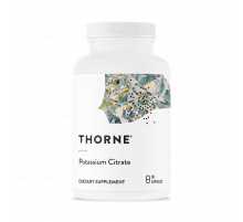 Цитрат калия, Potassium Citrate, Thorne Research, 90 капсул