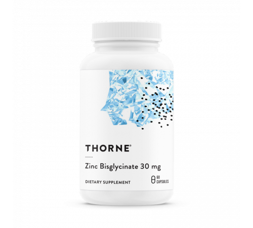 Бисглицинат цинка 30 мг, Zinc Bisglycinate 30mg, Thorne Research, 60 капсул Бисглицинат цинка 30 мг, Zinc Bisglycinate 30mg, Thorne Research, 60 капсул