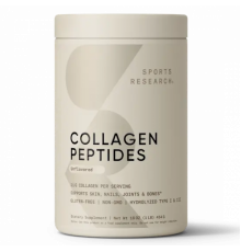 Пептиды коллагена без вкуса, Collagen Peptides Unflavored, Sports Research, 454 г.