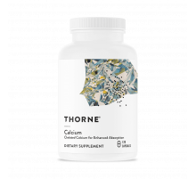 Кальций, Calcium (DiCalcium Malate), Thorne Research, 120 капсул
