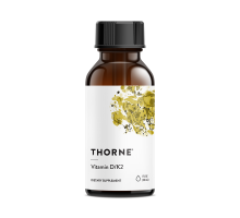 Витамин Д3+К2, Vitamin D+K2, Thorne Research, 1 жидкая унция, 30 мл