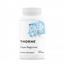 Бисглицинат меди, Copper Bisglycinate, Thorne Research, 60 капсул