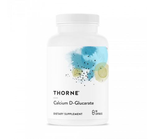 D-глюкарат кальция, Calcium D-Glucarate, Thorne Research, 90 капсул