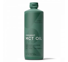 Масло с жирными кислотами МСТ C8 C10 C12, Organic MCT Oil Full Spectrum, Sports Research, 473 мл