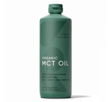Масло с жирными кислотами МСТ C8 C10 C12, Organic MCT Oil Full Spectrum, Sports Research, 473 мл
