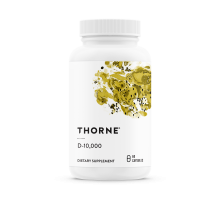 Витамин Д3, D-10000, Vitamin D, Thorne Research, 60 капсул